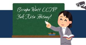 menghitung watt cctv